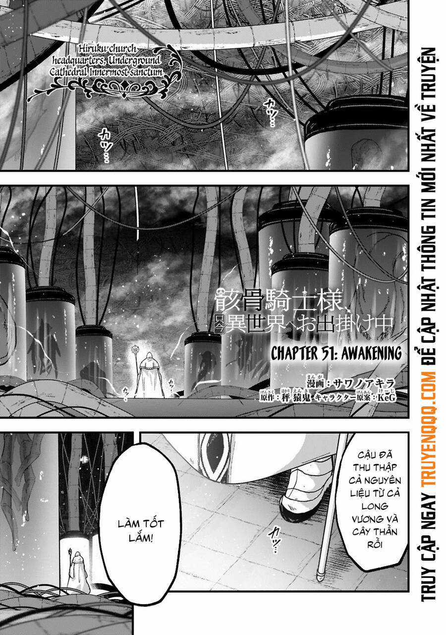 Gaikotsu Kishi-Sama, Tadaima Isekai E O Dekake-Chu Chapter 51.1 trang 1