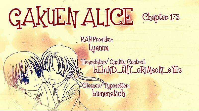 Gakuen Alice Chapter 173 trang 1