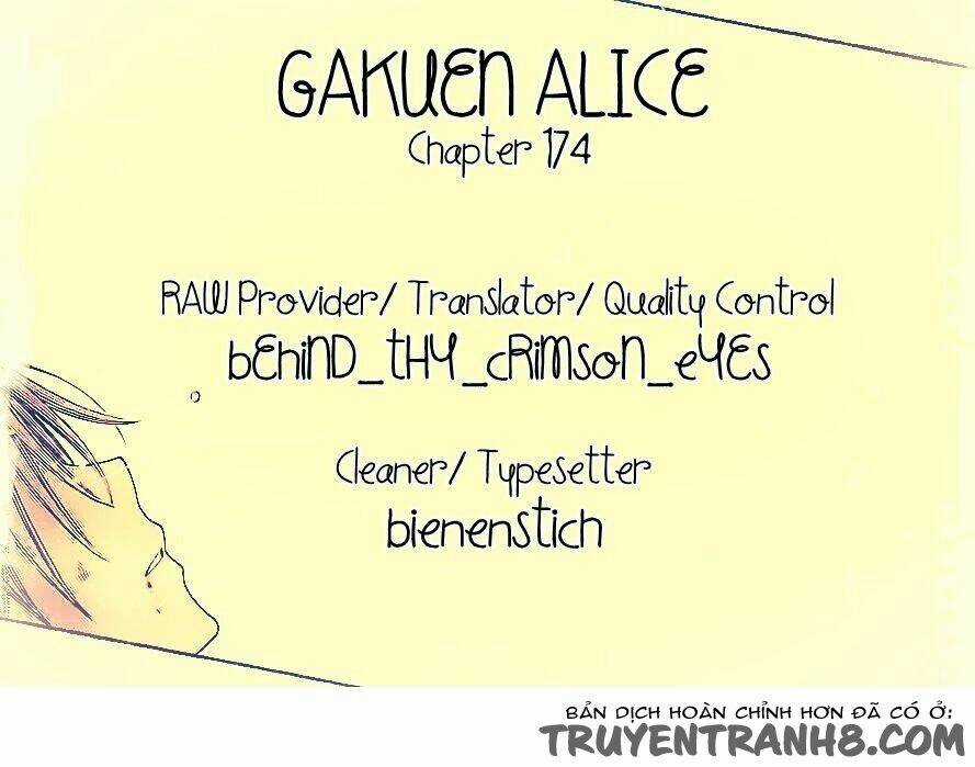 Gakuen Alice Chapter 174 trang 1