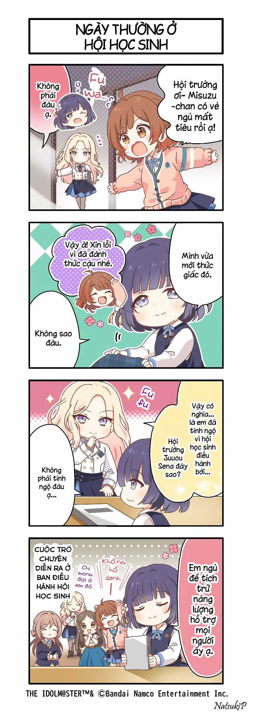 Gakuen THE iDOLM@STER 4-koma - Gakum@s 4-koma [Cập nhật Chương 31] Chapter 16 trang 0