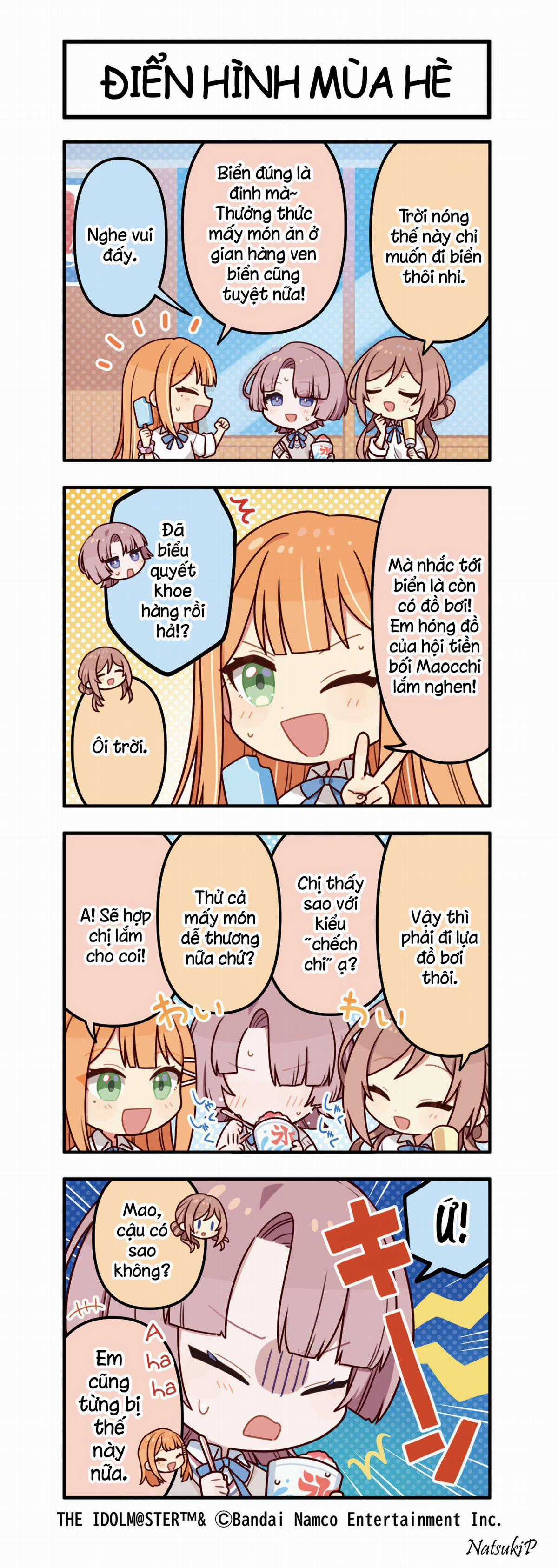 Gakuen THE iDOLM@STER 4-koma - Gakum@s 4-koma [Cập nhật Chương 31] Chapter 27 trang 0