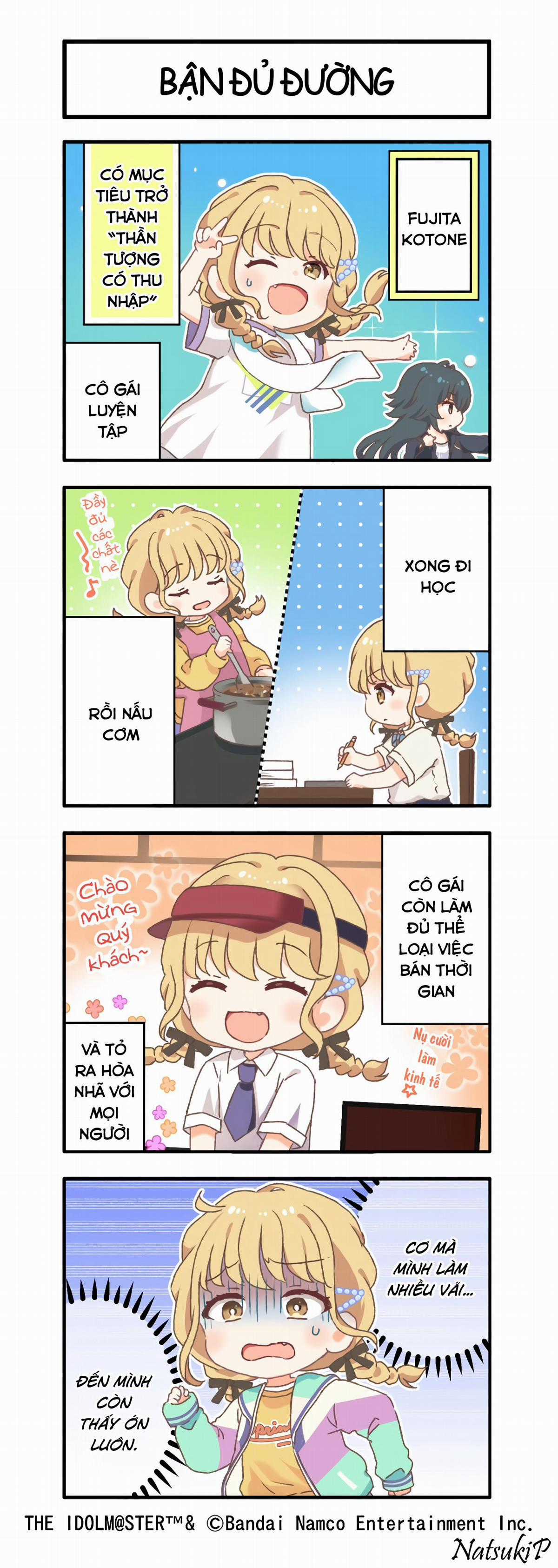 Gakuen THE iDOLM@STER 4-koma - Gakum@s 4-koma [Cập nhật Chương 31] Chapter 3 trang 0