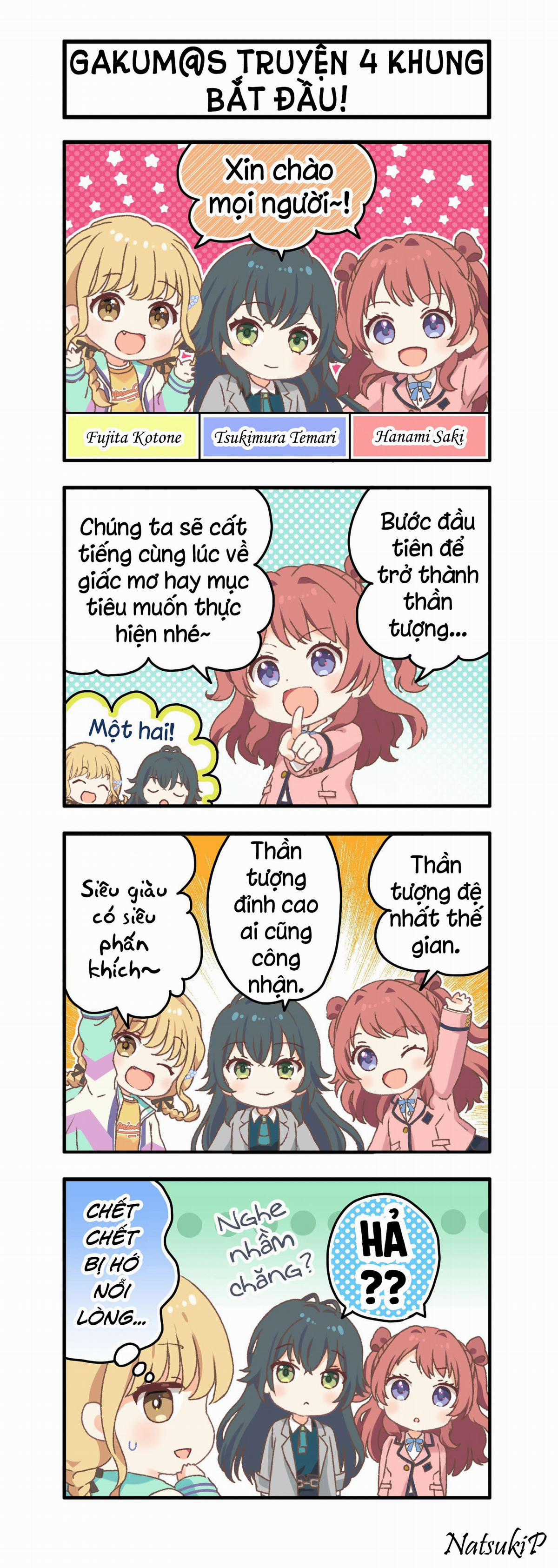 Gakuen THE iDOLM@STER 4-koma - Gakum@s 4-koma [Cập nhật Chương 31] Chapter 4 trang 0