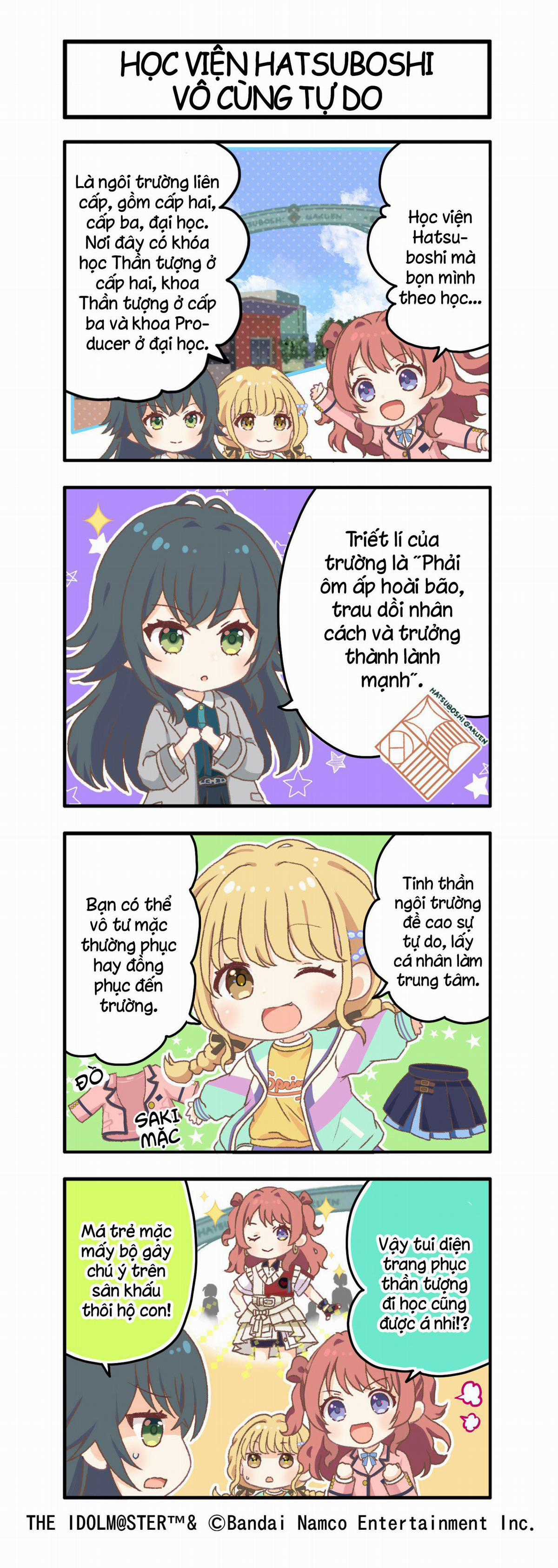 Gakuen THE iDOLM@STER 4-koma - Gakum@s 4-koma [Cập nhật Chương 31] Chapter 5 trang 0