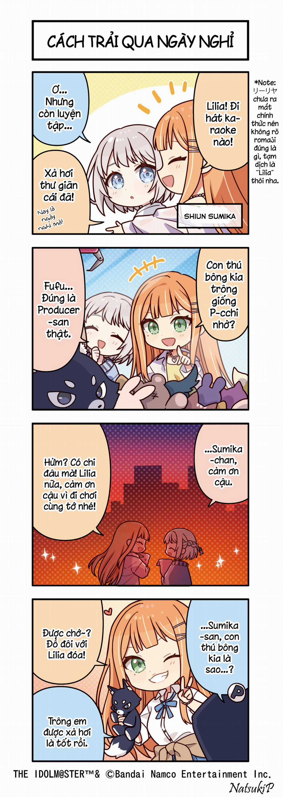 Gakuen THE iDOLM@STER 4-koma - Gakum@s 4-koma [Cập nhật Chương 31] Chapter 6 trang 0