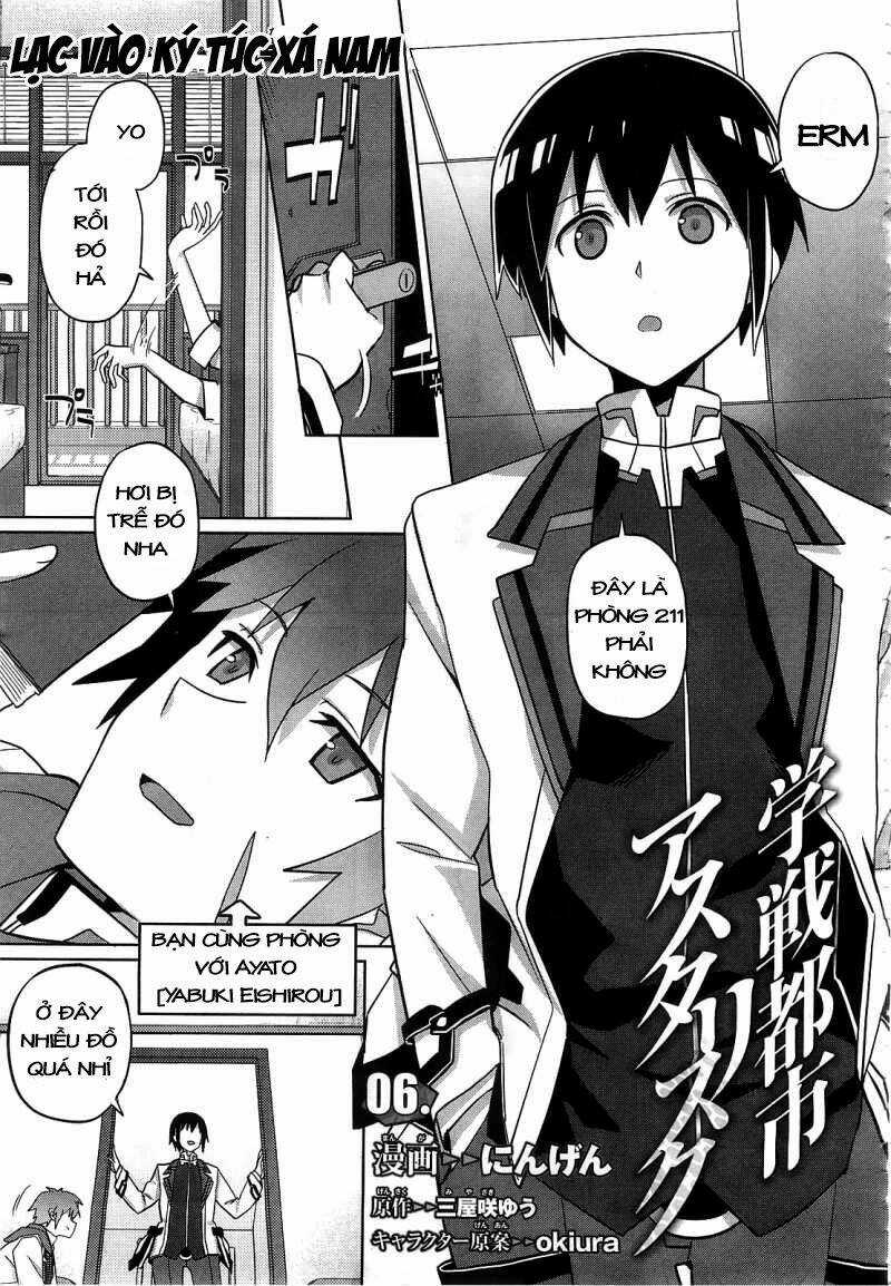 Gakusen Toshi Asterisk Chapter 6 trang 1