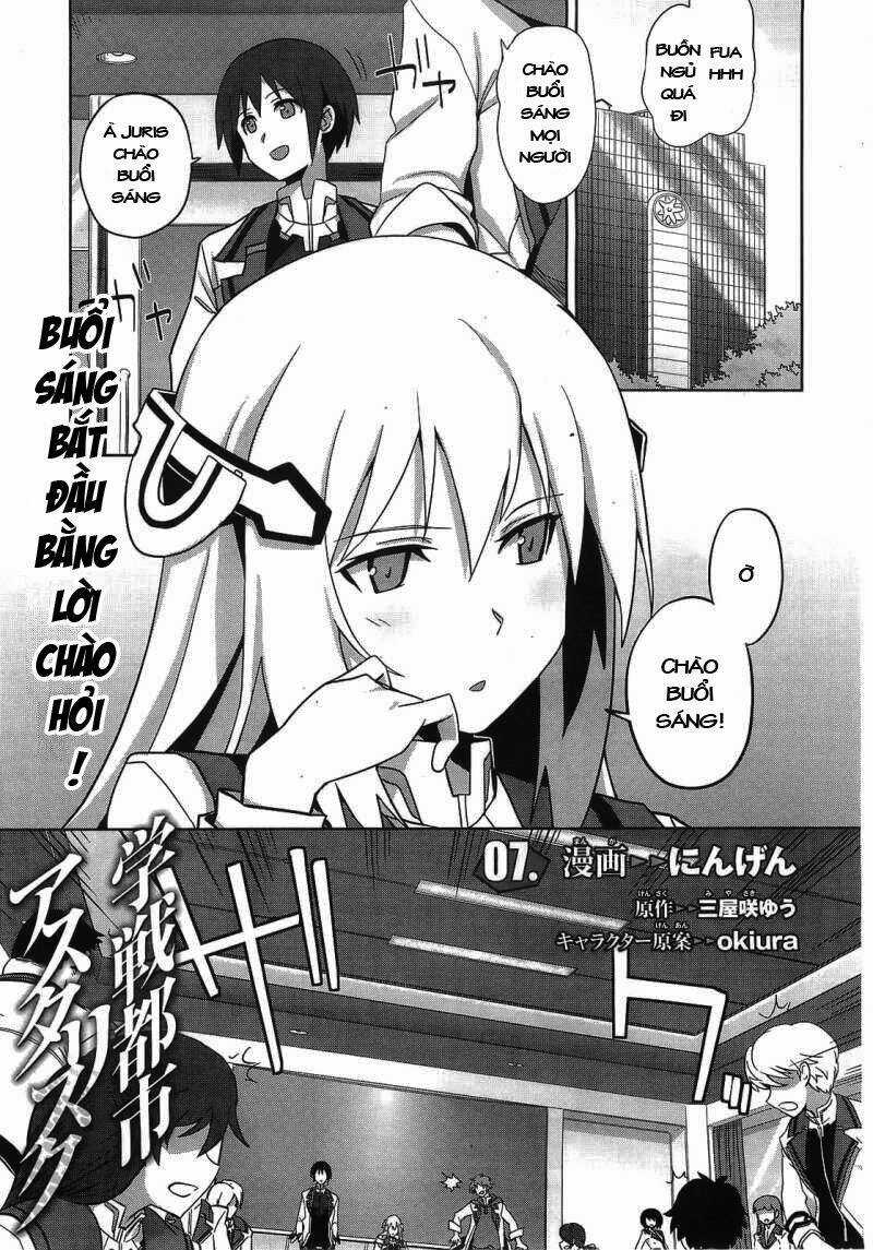 Gakusen Toshi Asterisk Chapter 7 trang 1