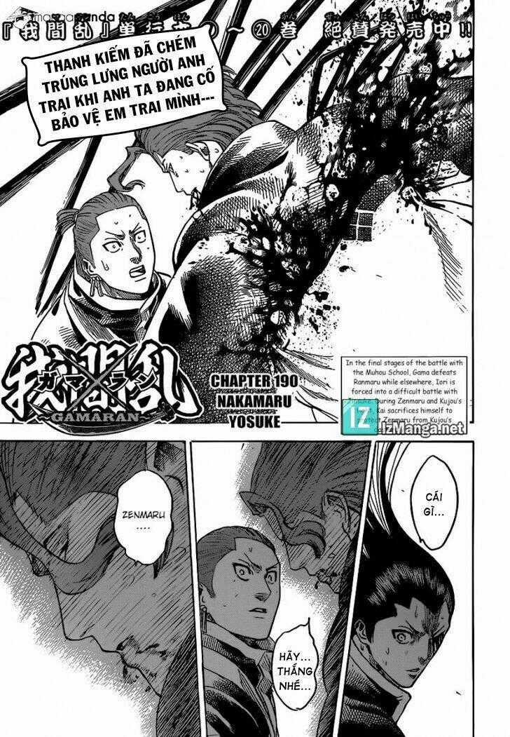 Gamaran Chapter 183 trang 1