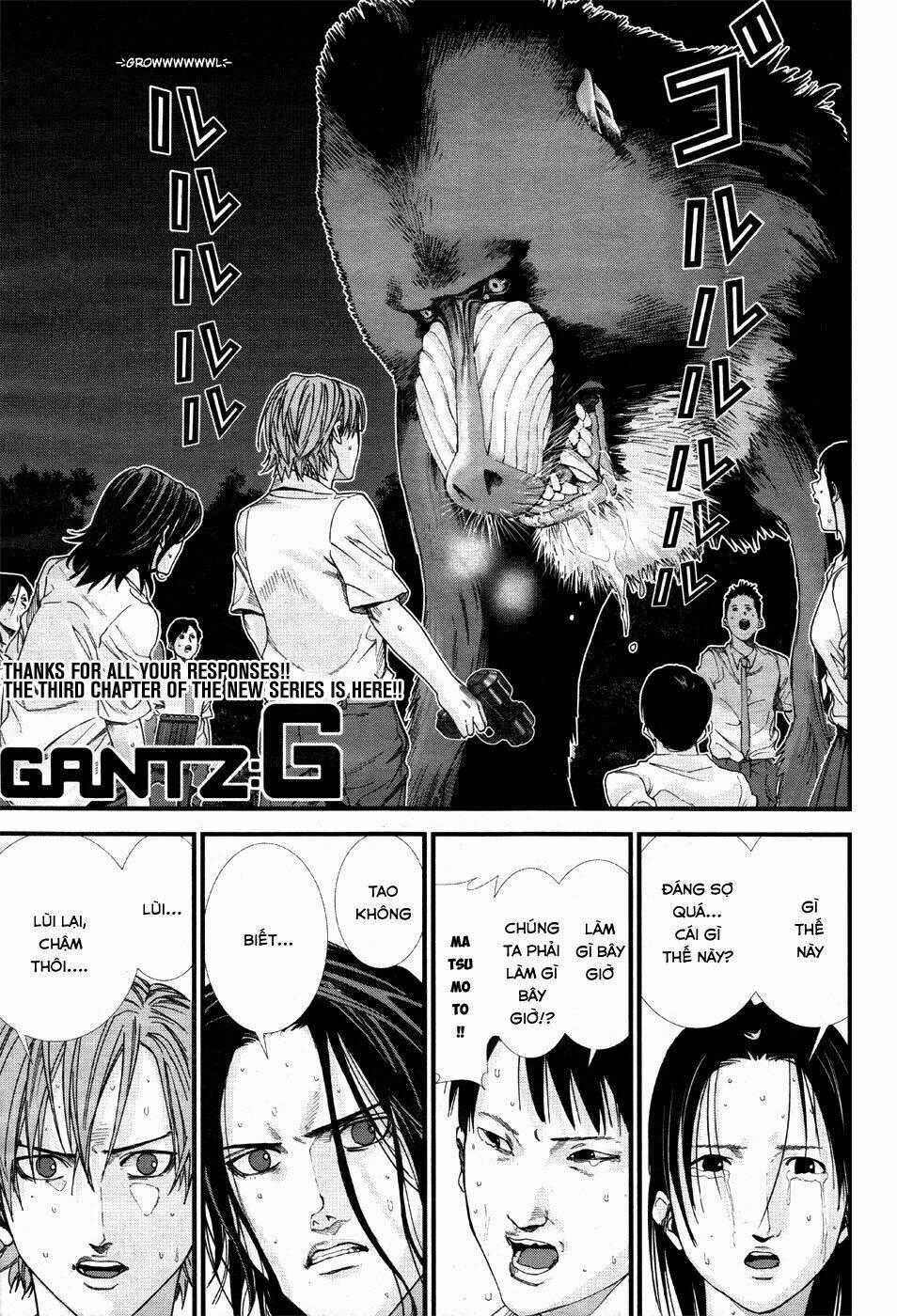 Gantz: G Chapter 3 trang 1