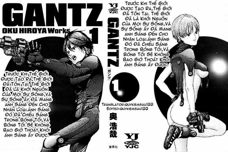 Gantz Chapter 1 trang 1