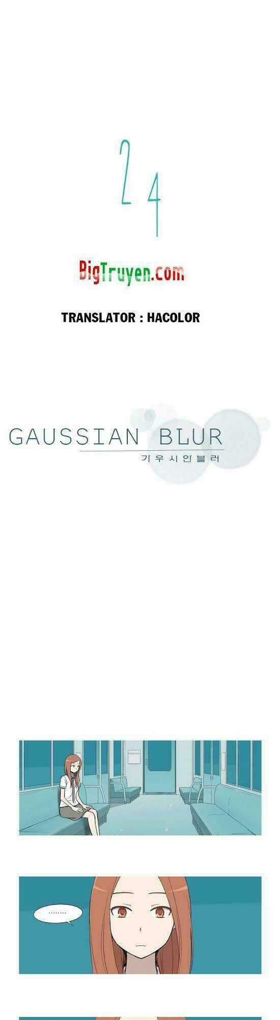 Gaussian Blur Chapter 24 trang 1