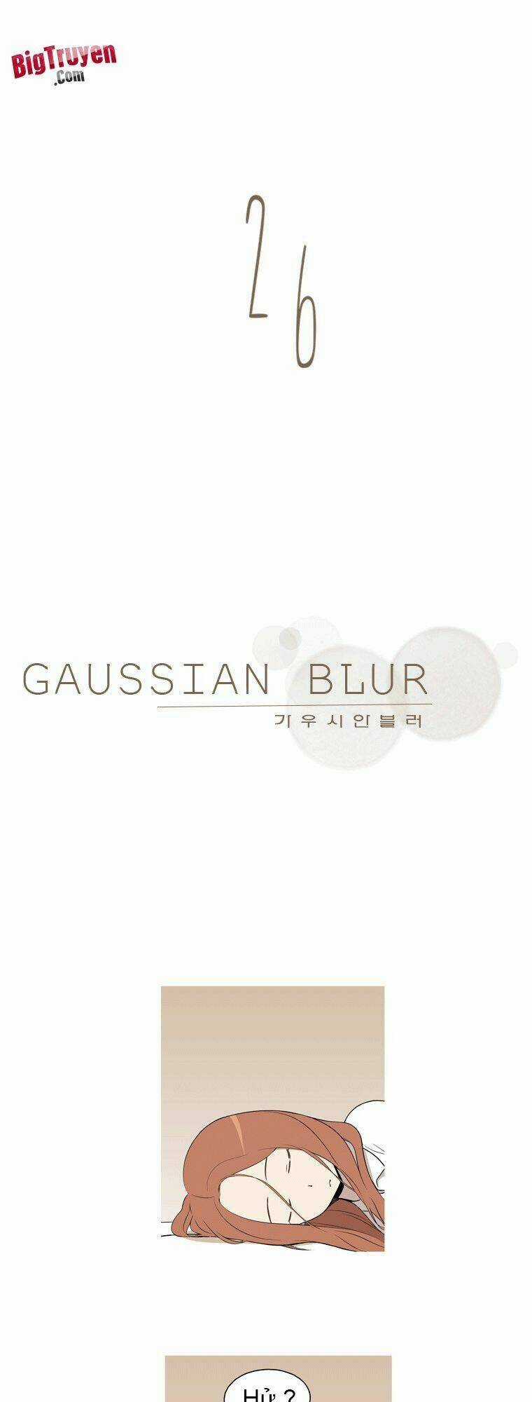 Gaussian Blur Chapter 26 trang 1