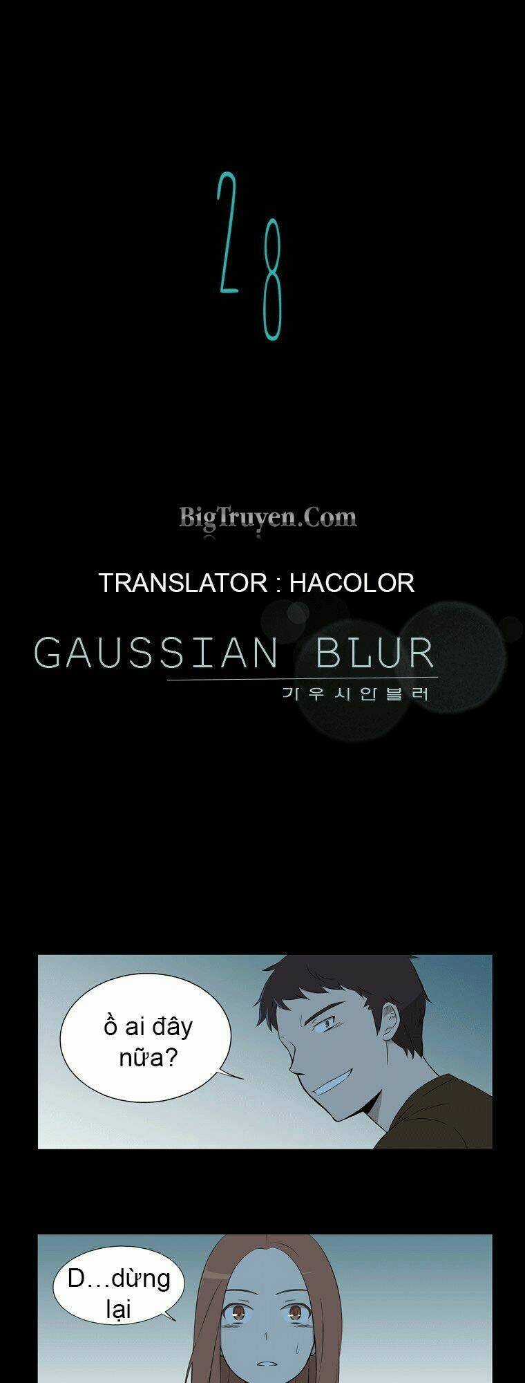 Gaussian Blur Chapter 28 trang 1