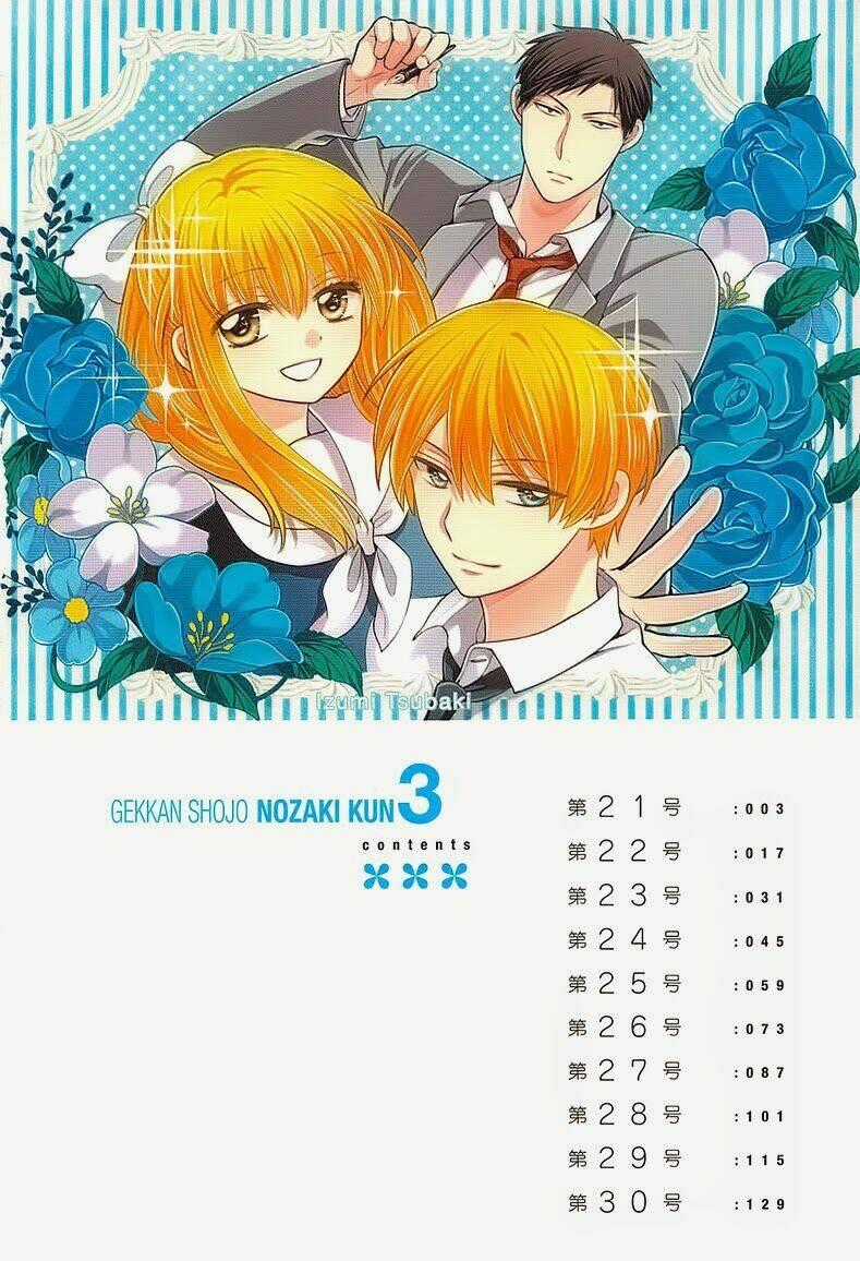 Gekkan Shojo Nozaki-Kun Chapter 21 trang 1