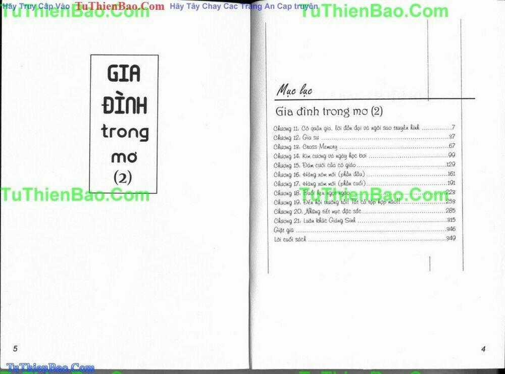 Gia Đình Trong Mơ Chapter 9 trang 1