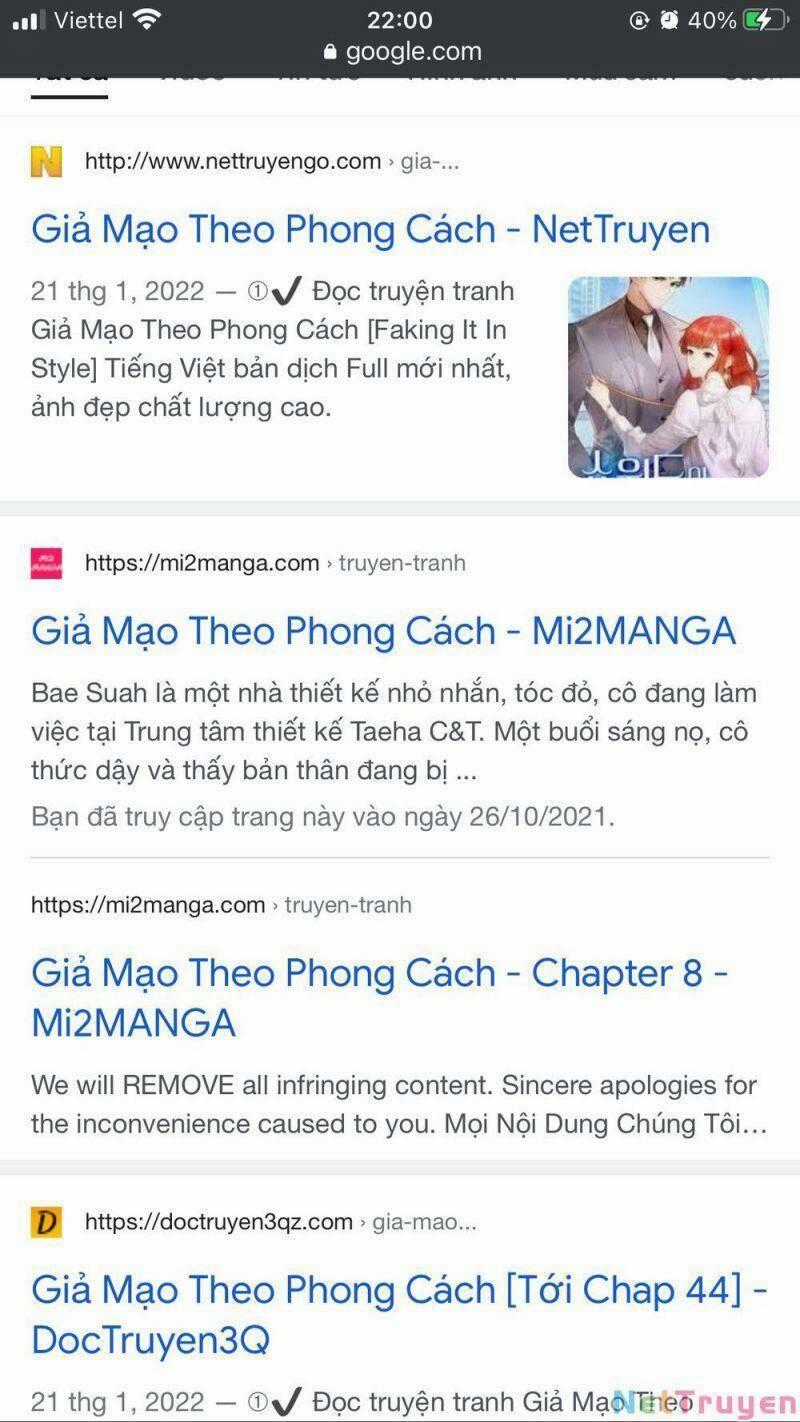 Giả Mạo Theo Phong Cách Chapter 47 trang 1