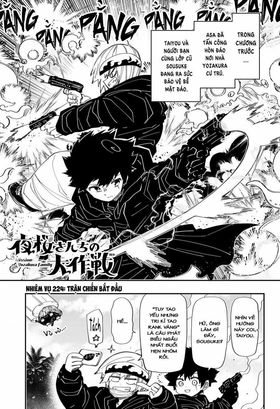 Gia Tộc Điệp Viên Yozakura Chapter 224 trang 1