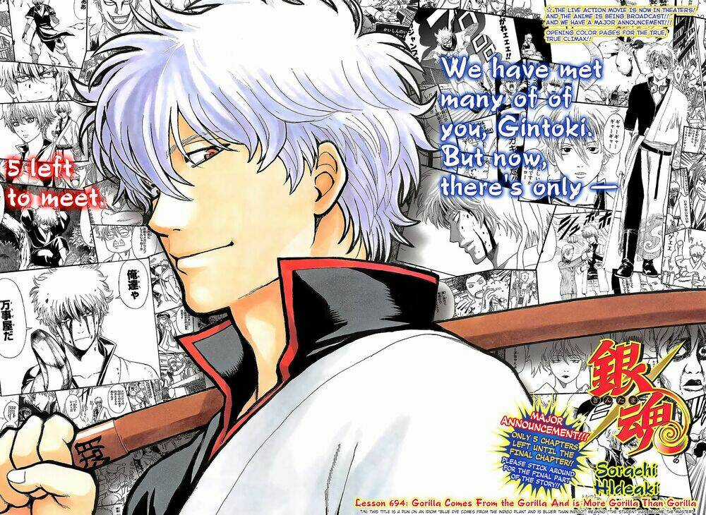 Gintama - Linh Hồn Bạc Chapter 694 trang 1