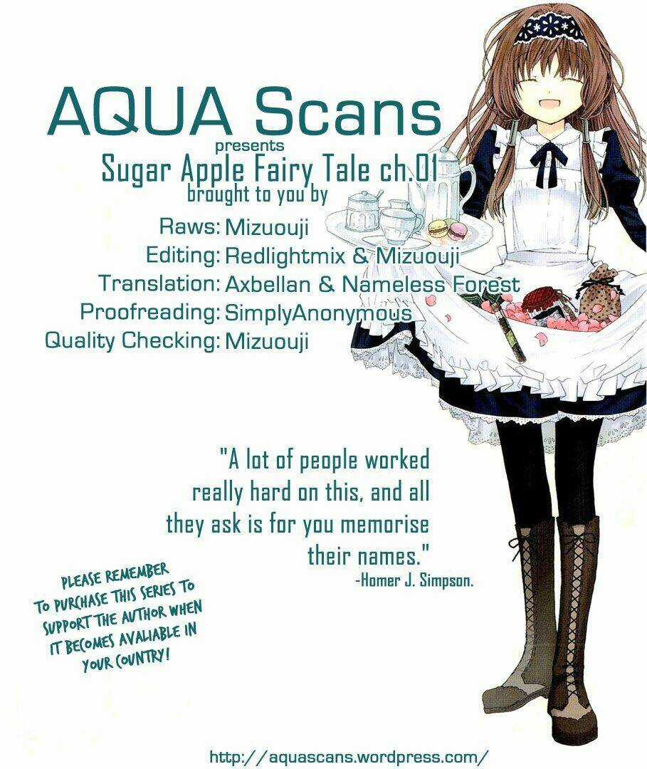 Ginzatoushi To Kuro No Yousei - Sugar Apple Fairytale Chapter 1 trang 0