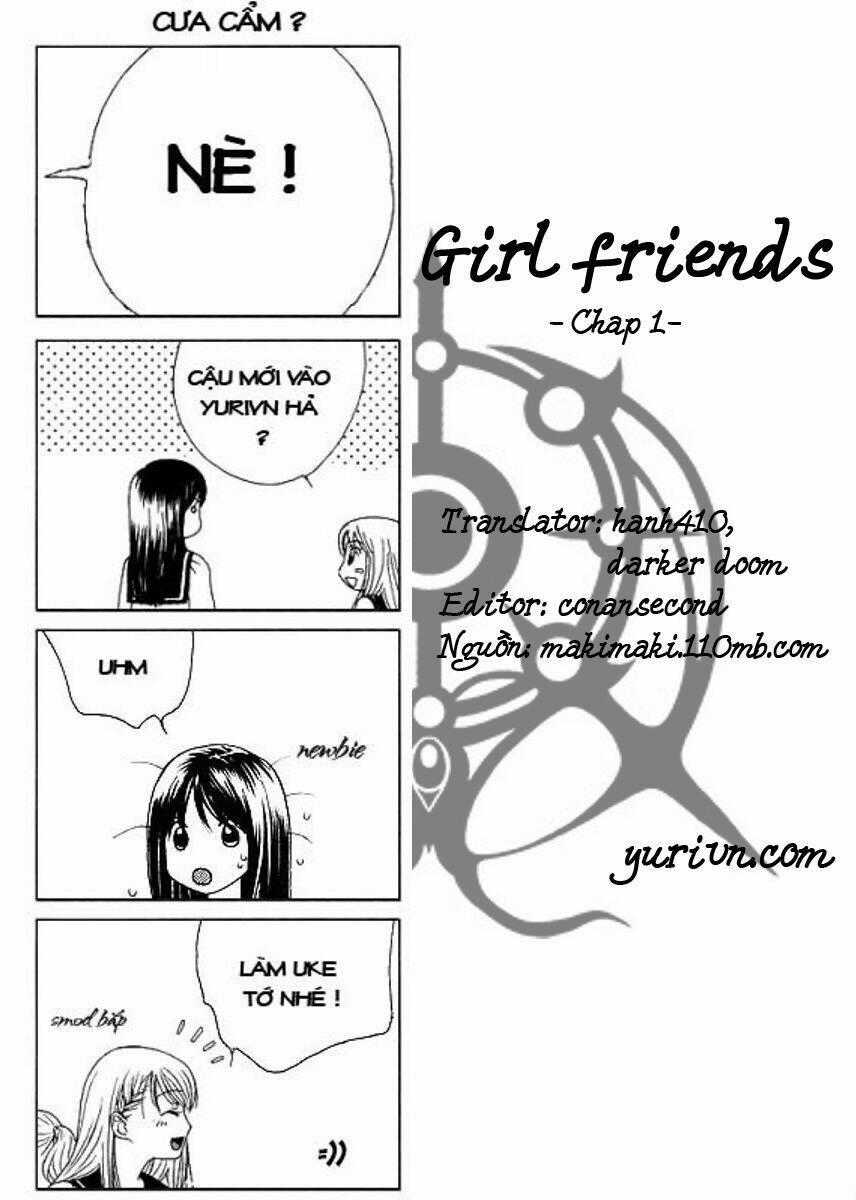 Girl Friends Chapter 1 trang 0