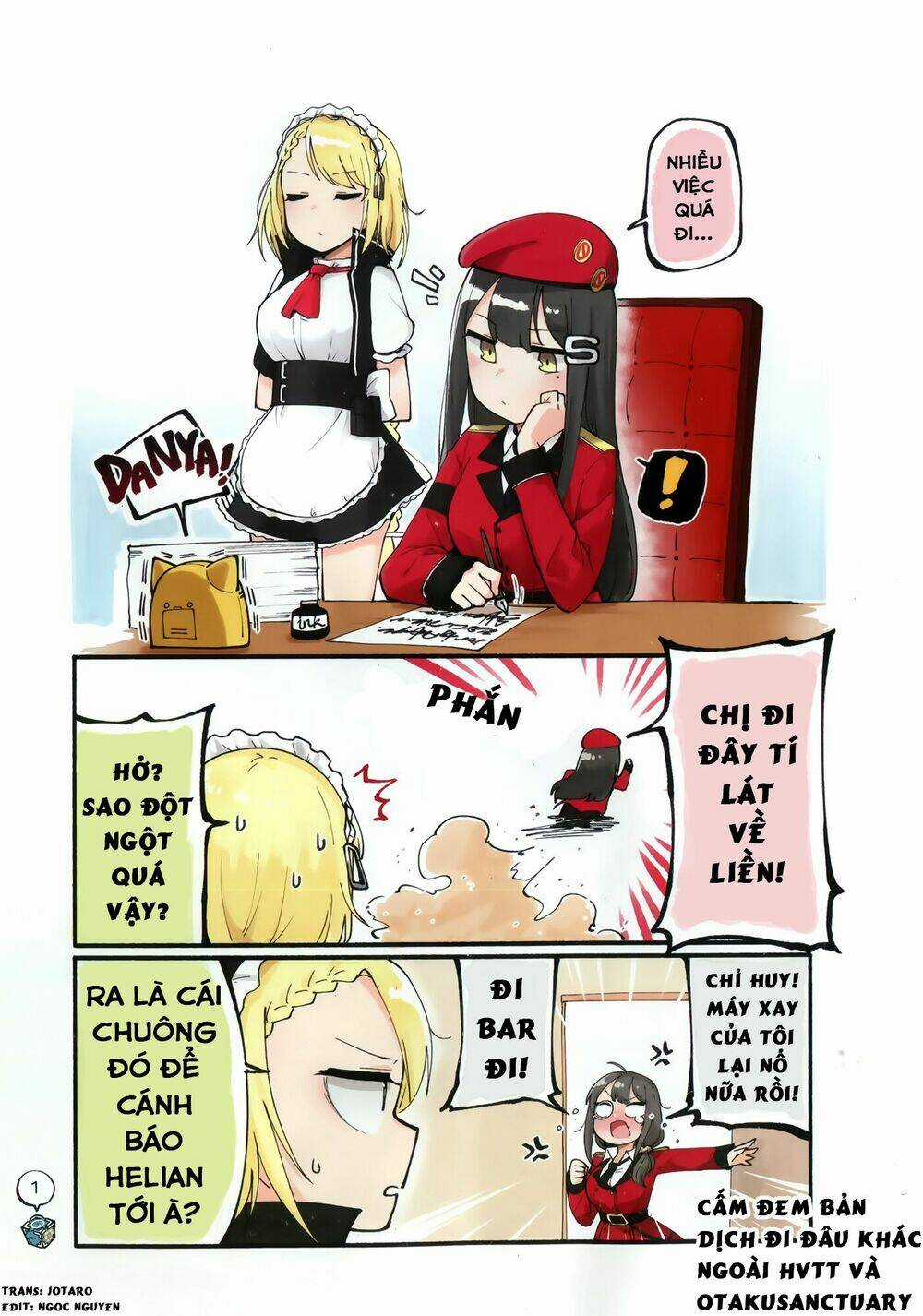 Girls' Frontline Oneshot Tổng Hợp Chapter 9 trang 1