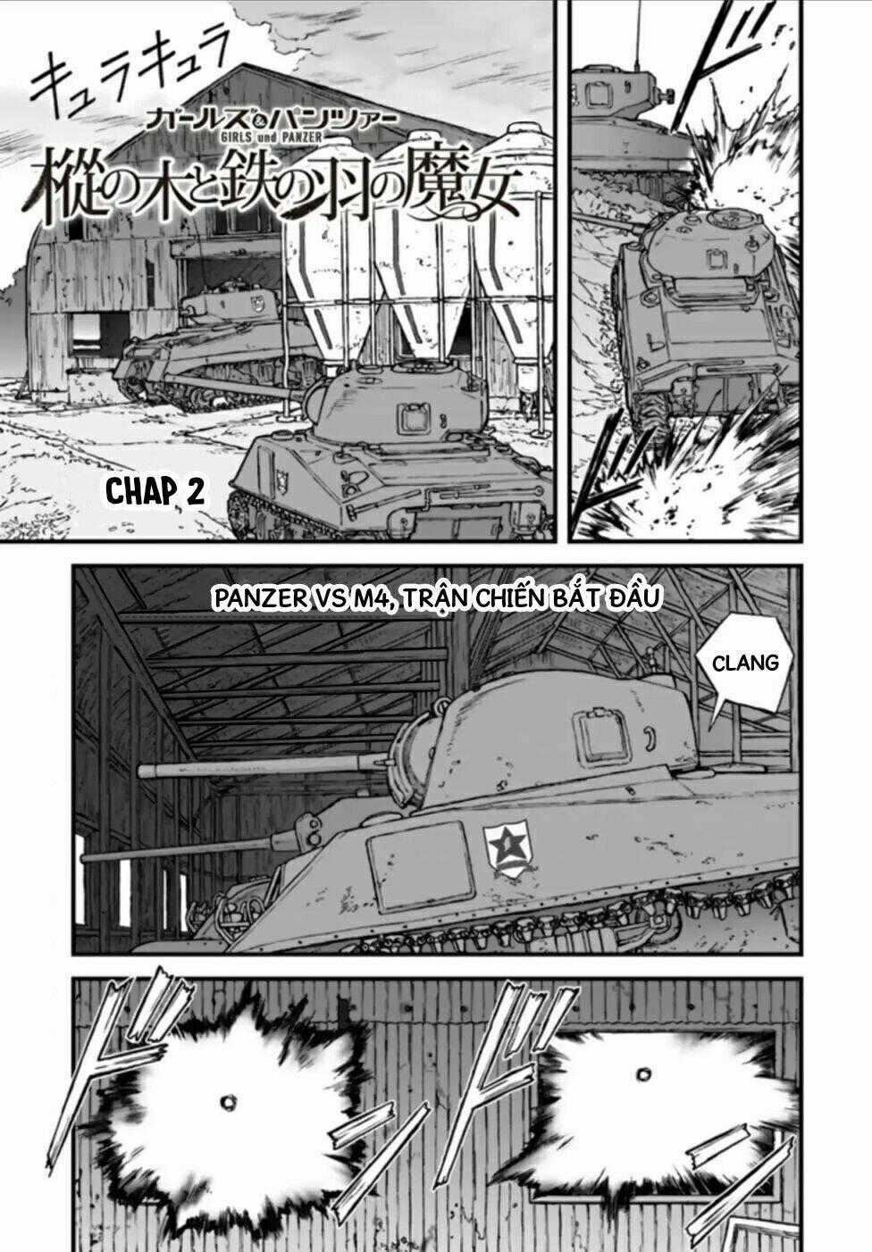 Girls Und Panzer: The Fir Tree And The Iron-Winged Witch Chapter 2 trang 0