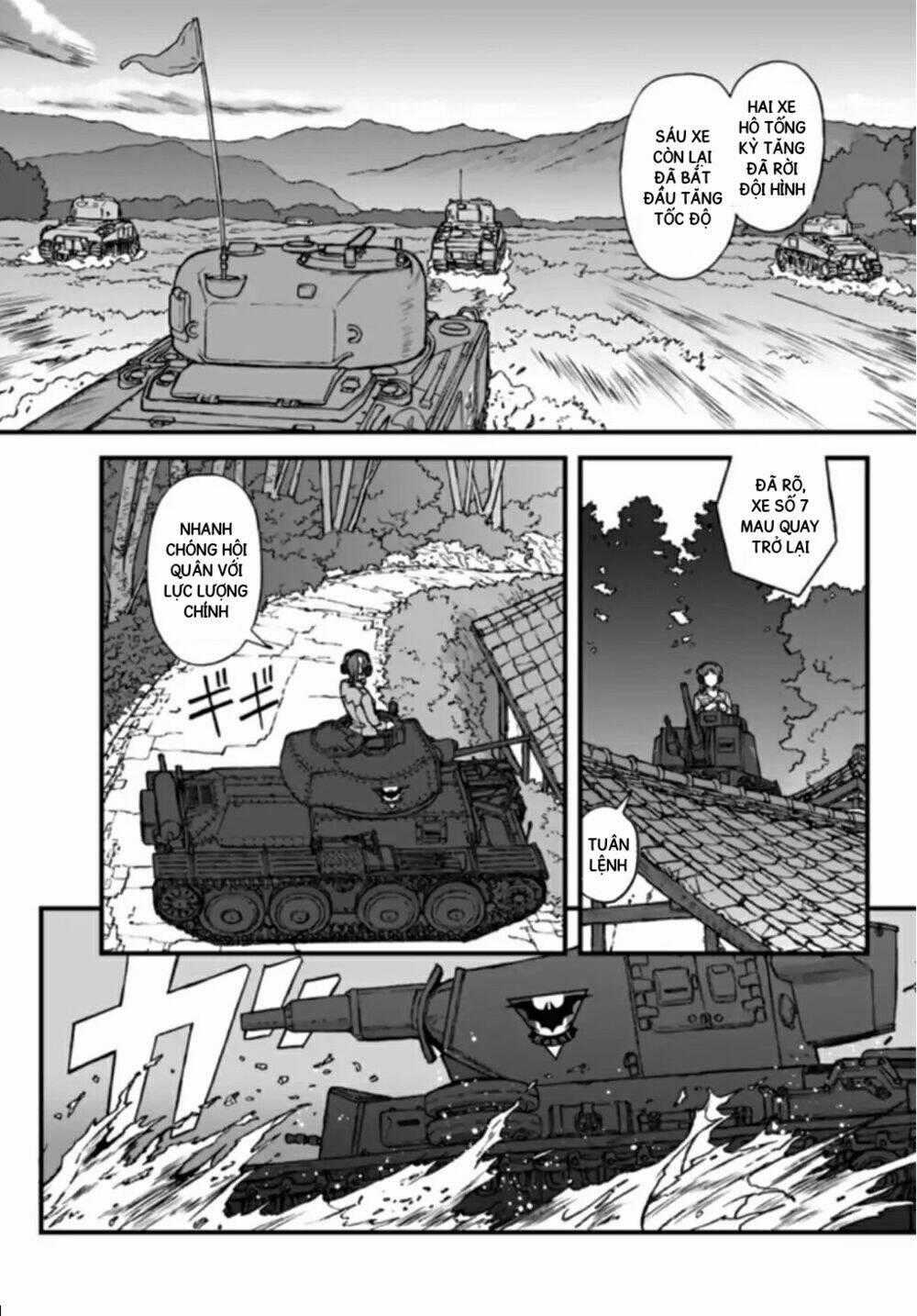 Girls Und Panzer: The Fir Tree And The Iron-Winged Witch Chapter 3 trang 1