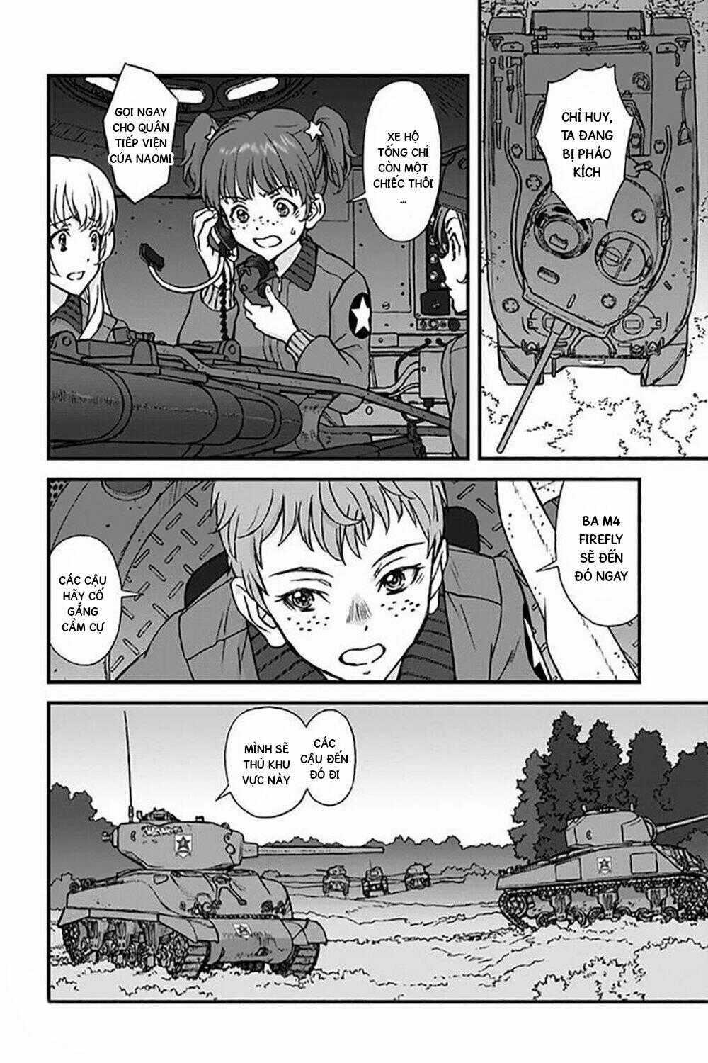 Girls Und Panzer: The Fir Tree And The Iron-Winged Witch Chapter 5 trang 1