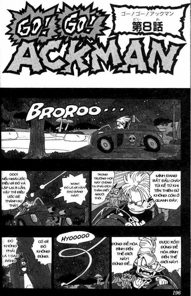 Go! Go! Ackman Chapter 8 trang 1