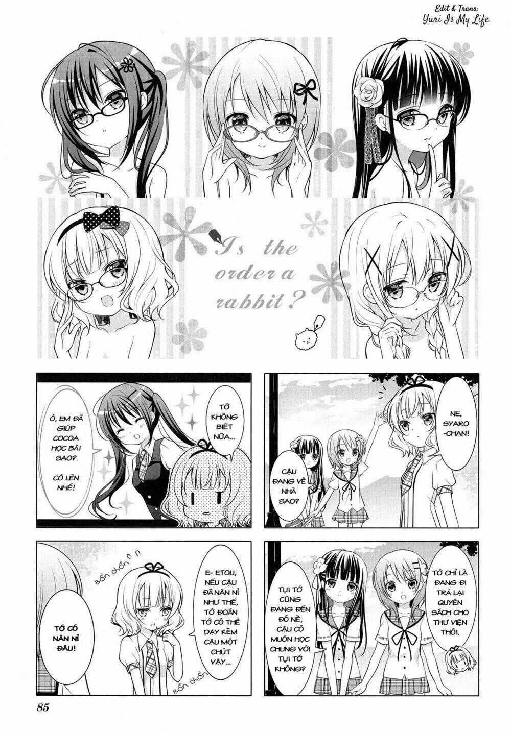 Gochuumon Wa Usagi Desu Ka? (Yml) Chapter 10 trang 1