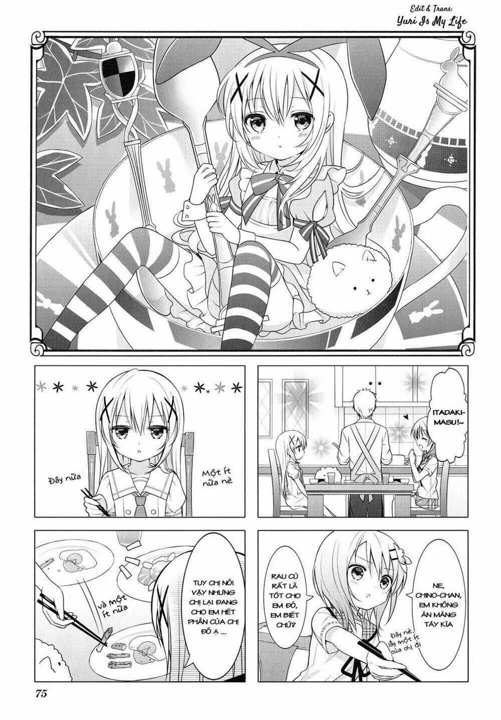 Gochuumon Wa Usagi Desu Ka? (Yml) Chapter 9 trang 1