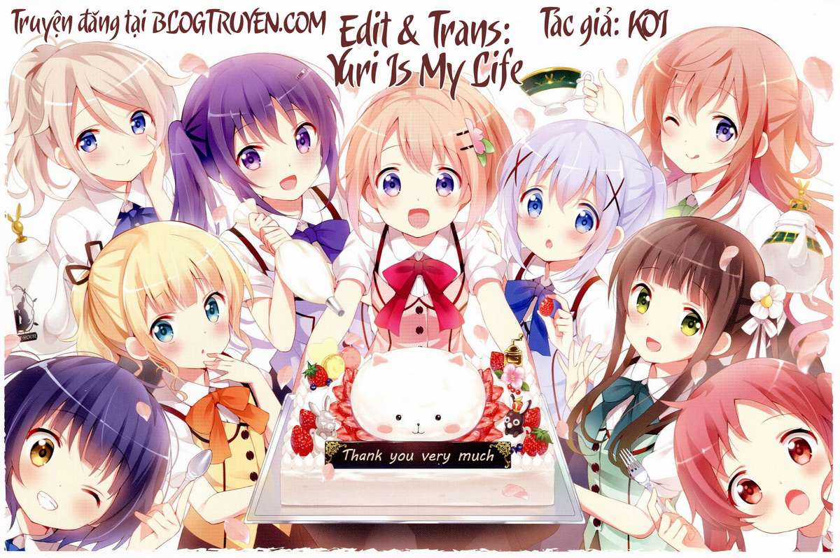 Gochuumon Wa Usagi Desu Ka? Chapter 1 trang 0