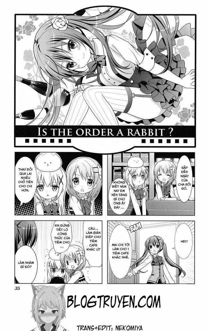 Gochuumon wa usagi desuka? [4-KOMA] Chapter 12 trang 1