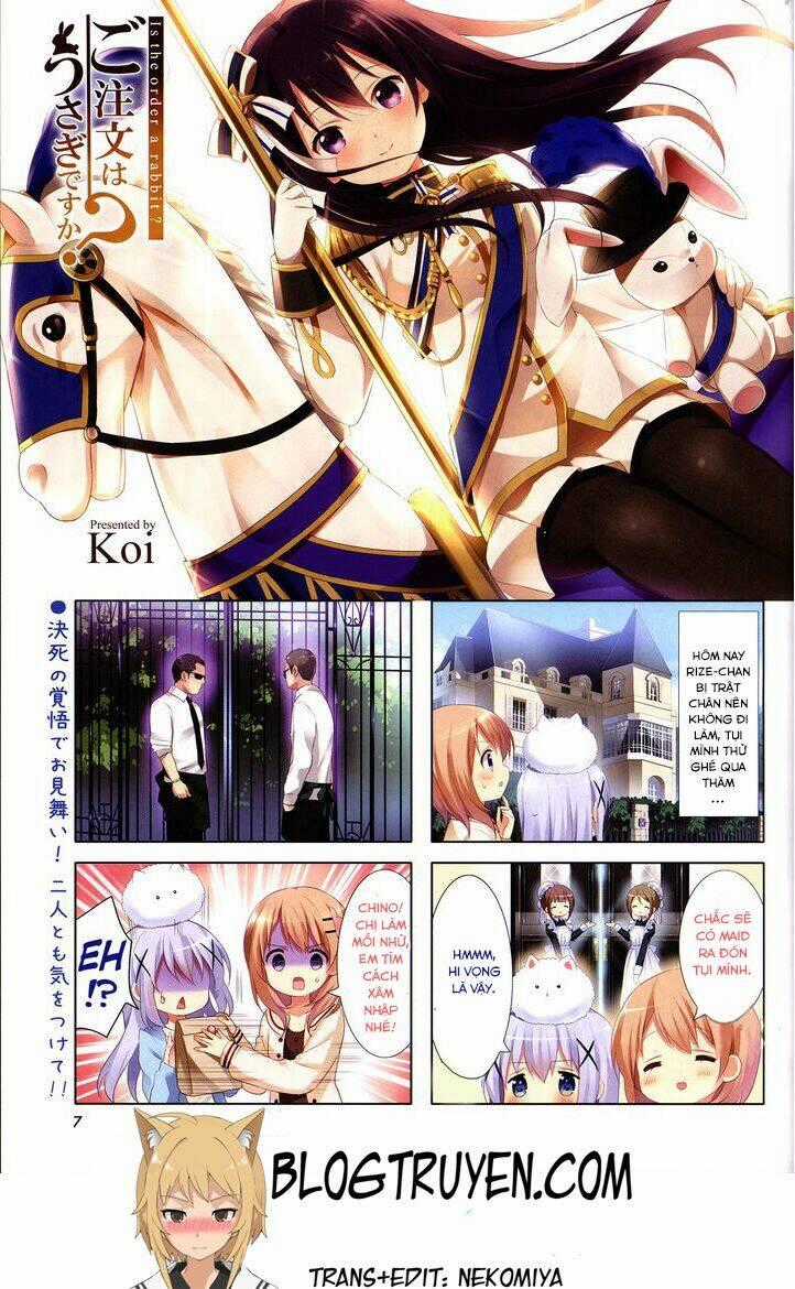 Gochuumon wa usagi desuka? [4-KOMA] Chapter 15 trang 1