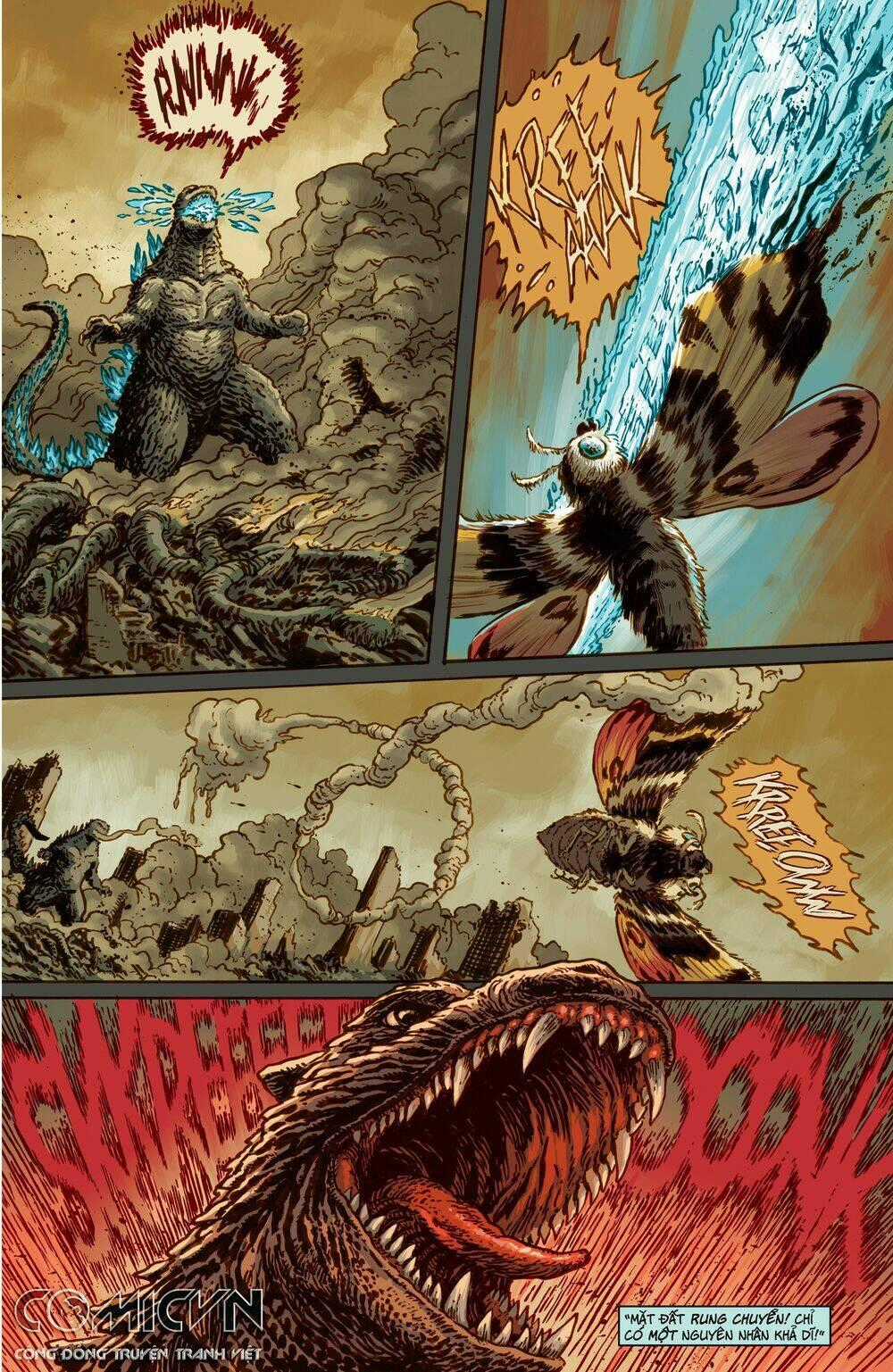 Godzilla: Cataclysm - Đại Khủng Hoảng Chapter 2.2 trang 1