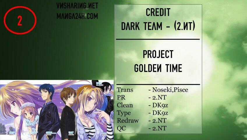 Golden Time (Umechazuke) Chapter 2 trang 0