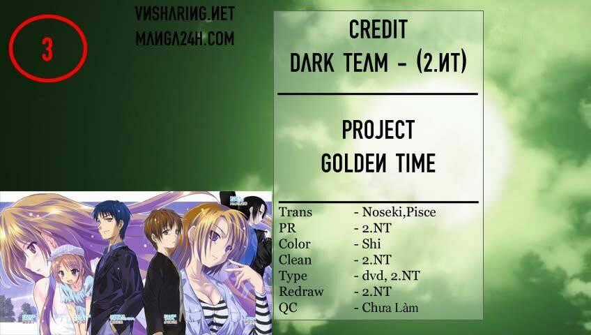 Golden Time (Umechazuke) Chapter 3 trang 0