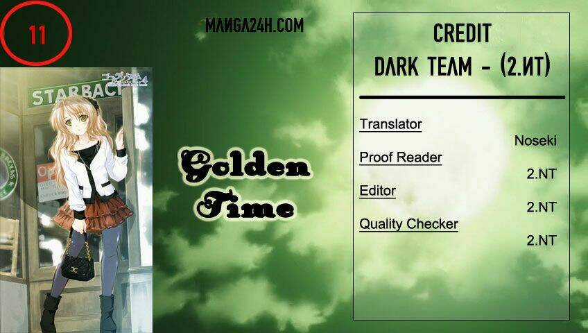 Golden Time Chapter 11 trang 0