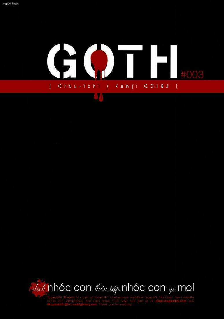 Goth Chapter 3 trang 0