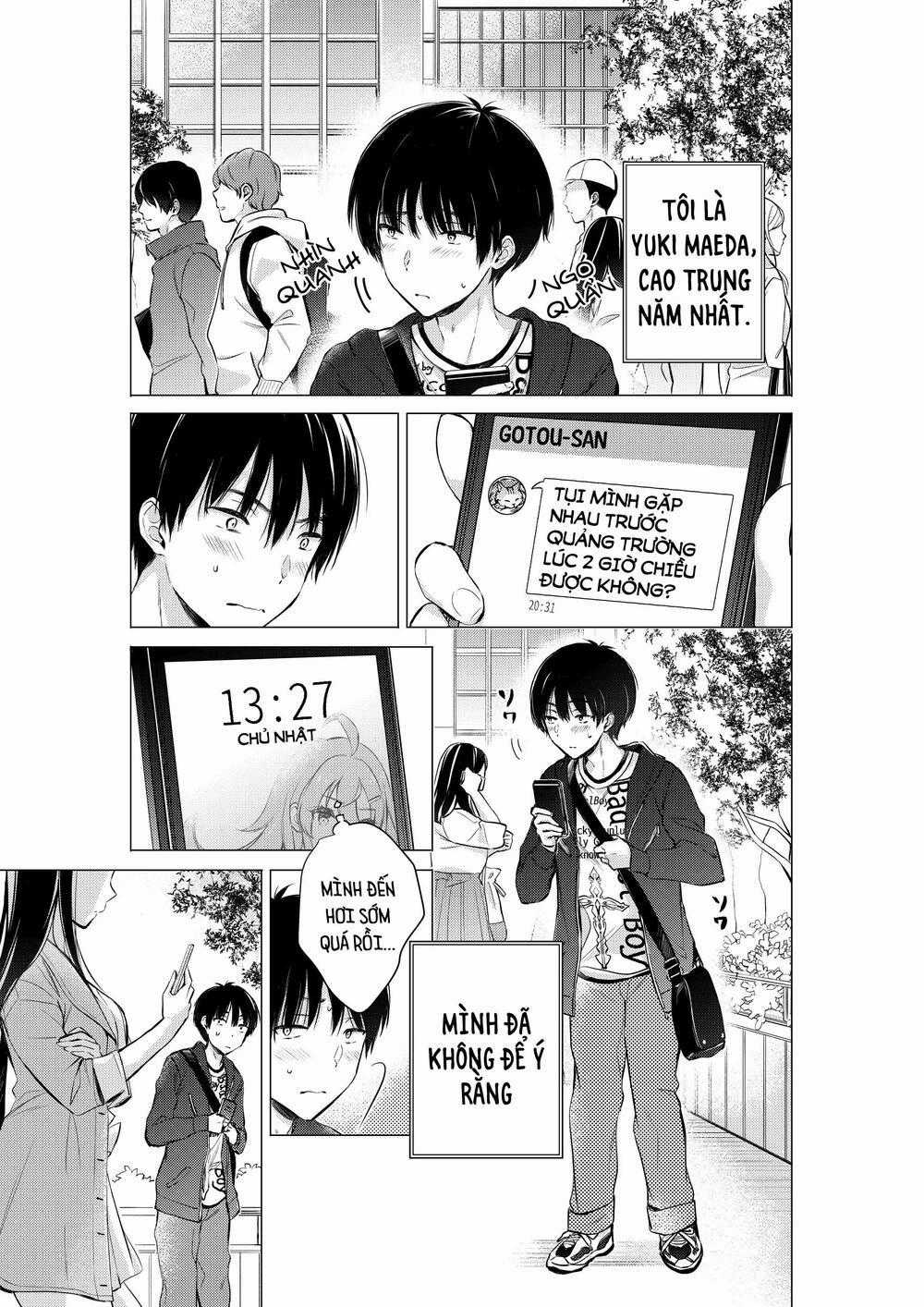 Gotou-San Wa Furimukasetai! Chapter 12 trang 1