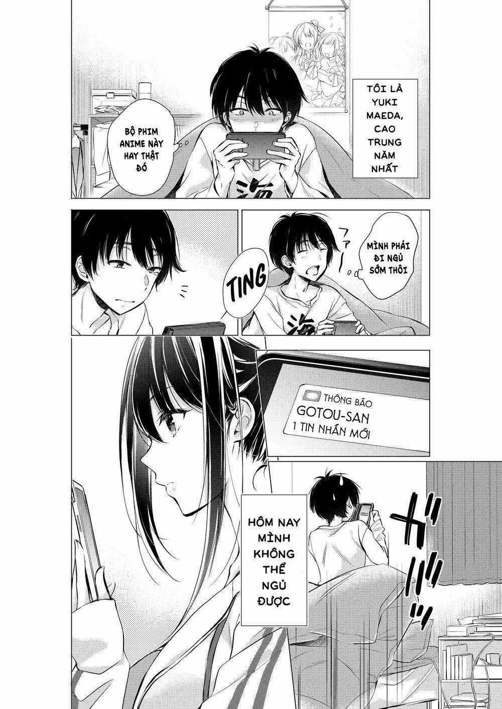 Gotou-San Wa Furimukasetai! Chapter 7.1 trang 1