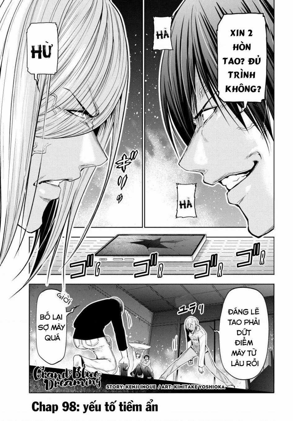 Grand Blue - Cô Gái Thích Lặn Chapter 98 trang 1