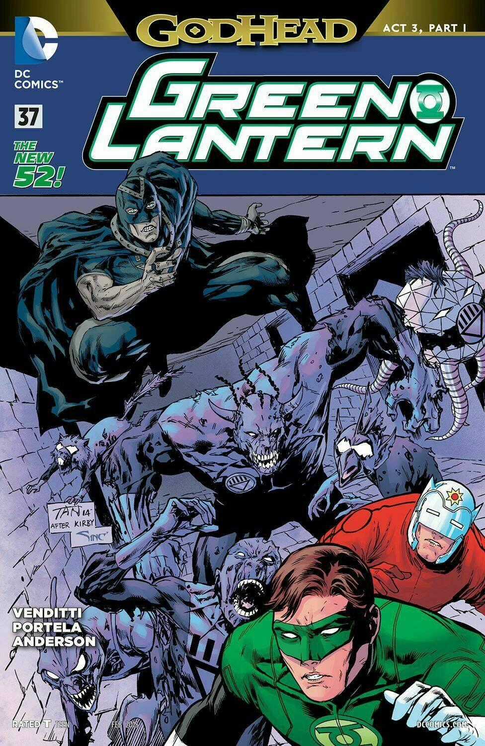 Green Lantern/New Gods: Godhead Chapter 12 trang 0