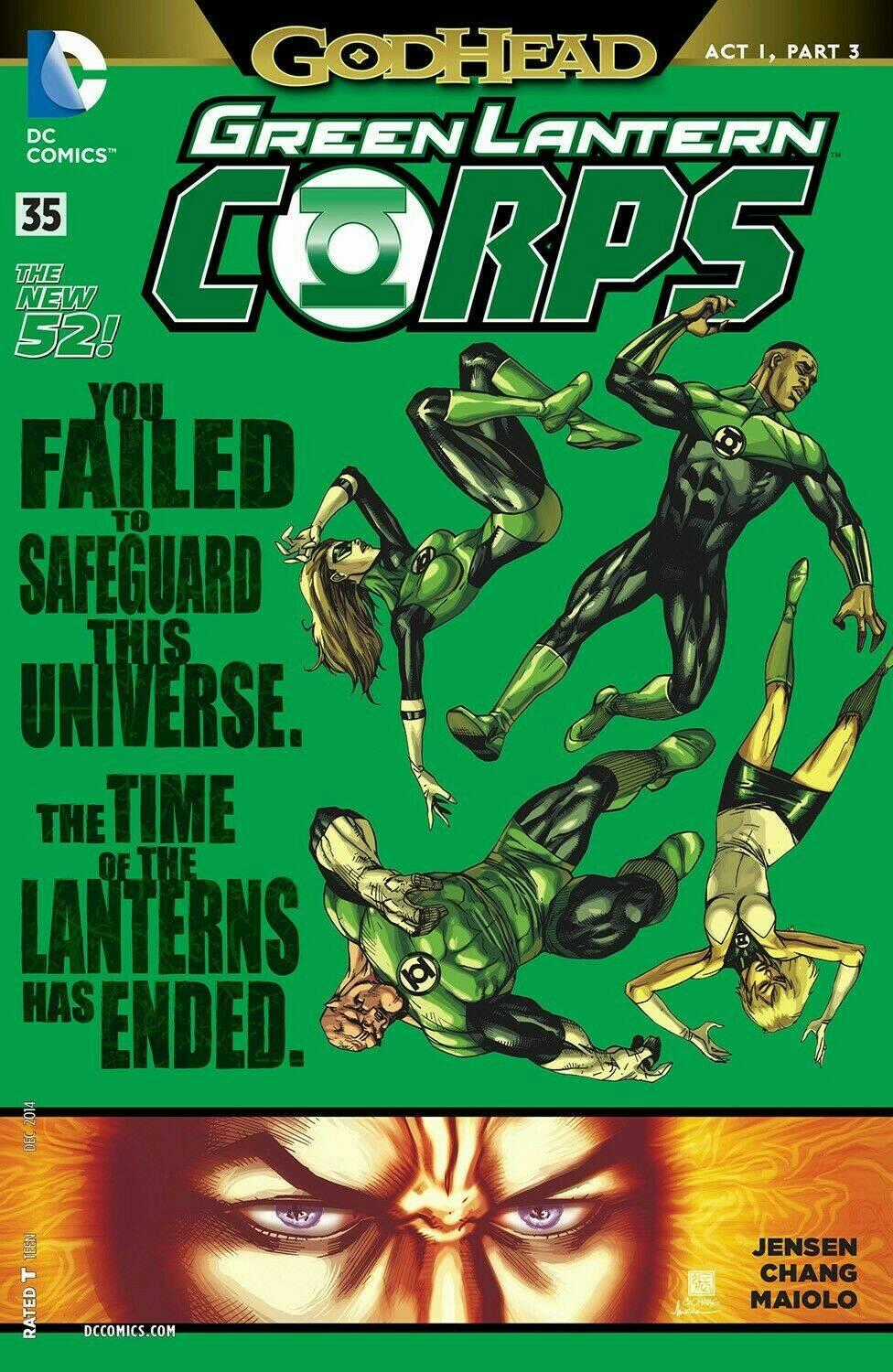 Green Lantern/New Gods: Godhead Chapter 3 trang 0