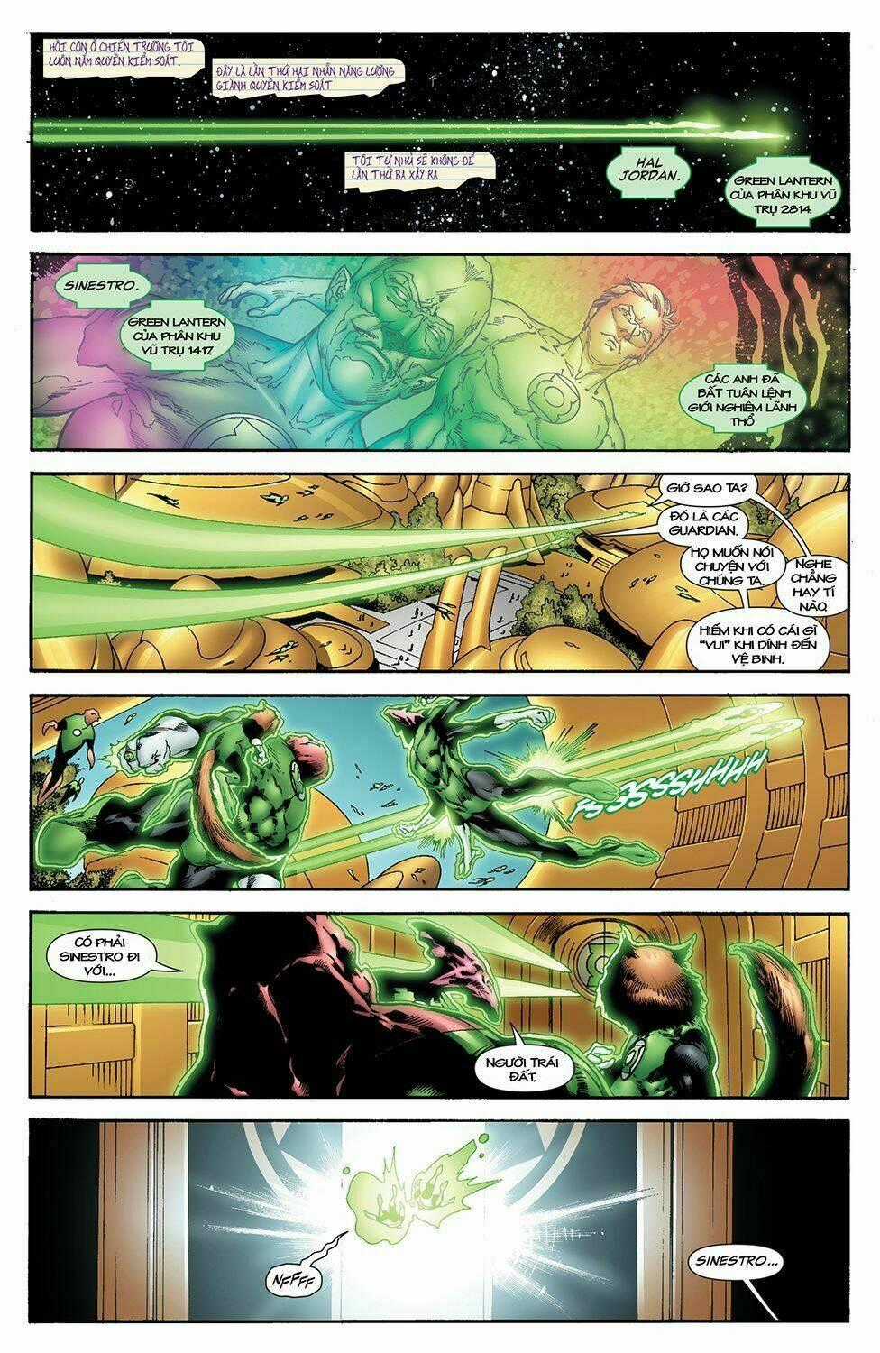 GREEN LANTERN: SECRET ORIGIN Chapter 7 trang 1