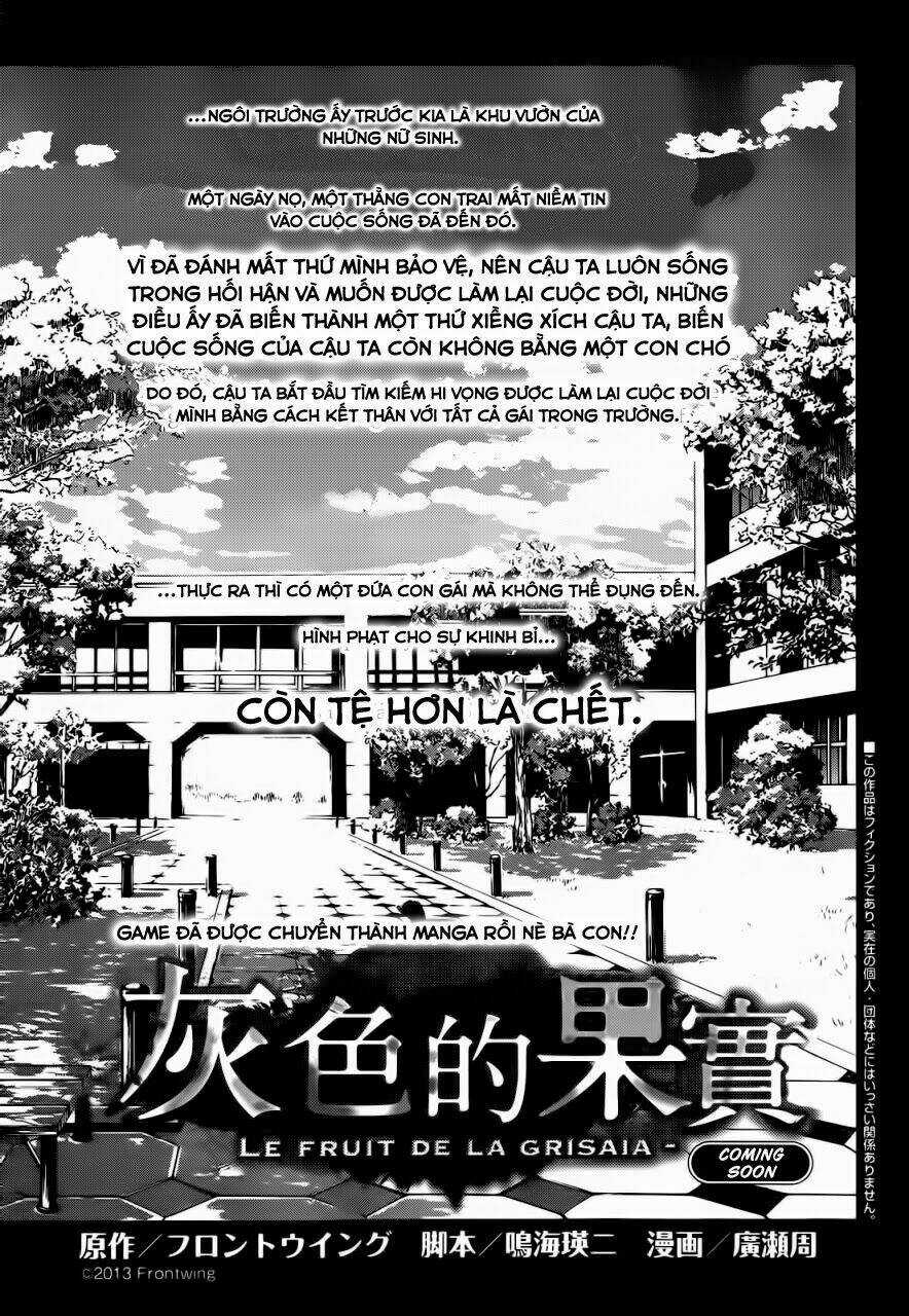 Grisaia No Kajitsu -Le Fruit De La Grisaia- Chapter 0 trang 0