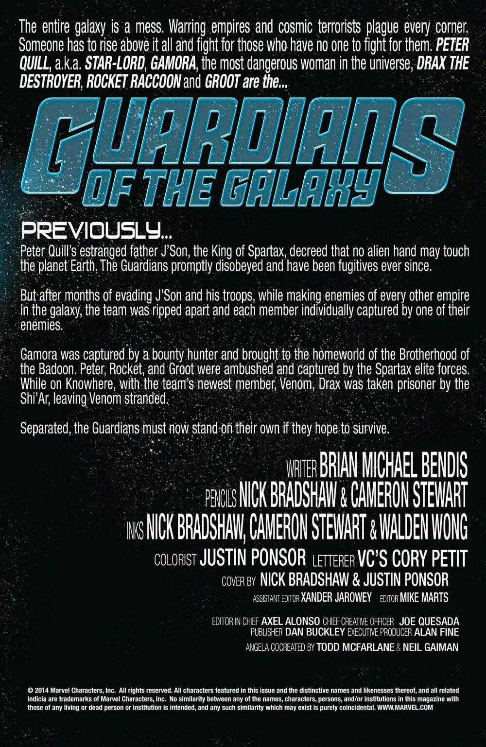 Guardians Of The Galaxy V3 2013 Chapter 15 trang 1