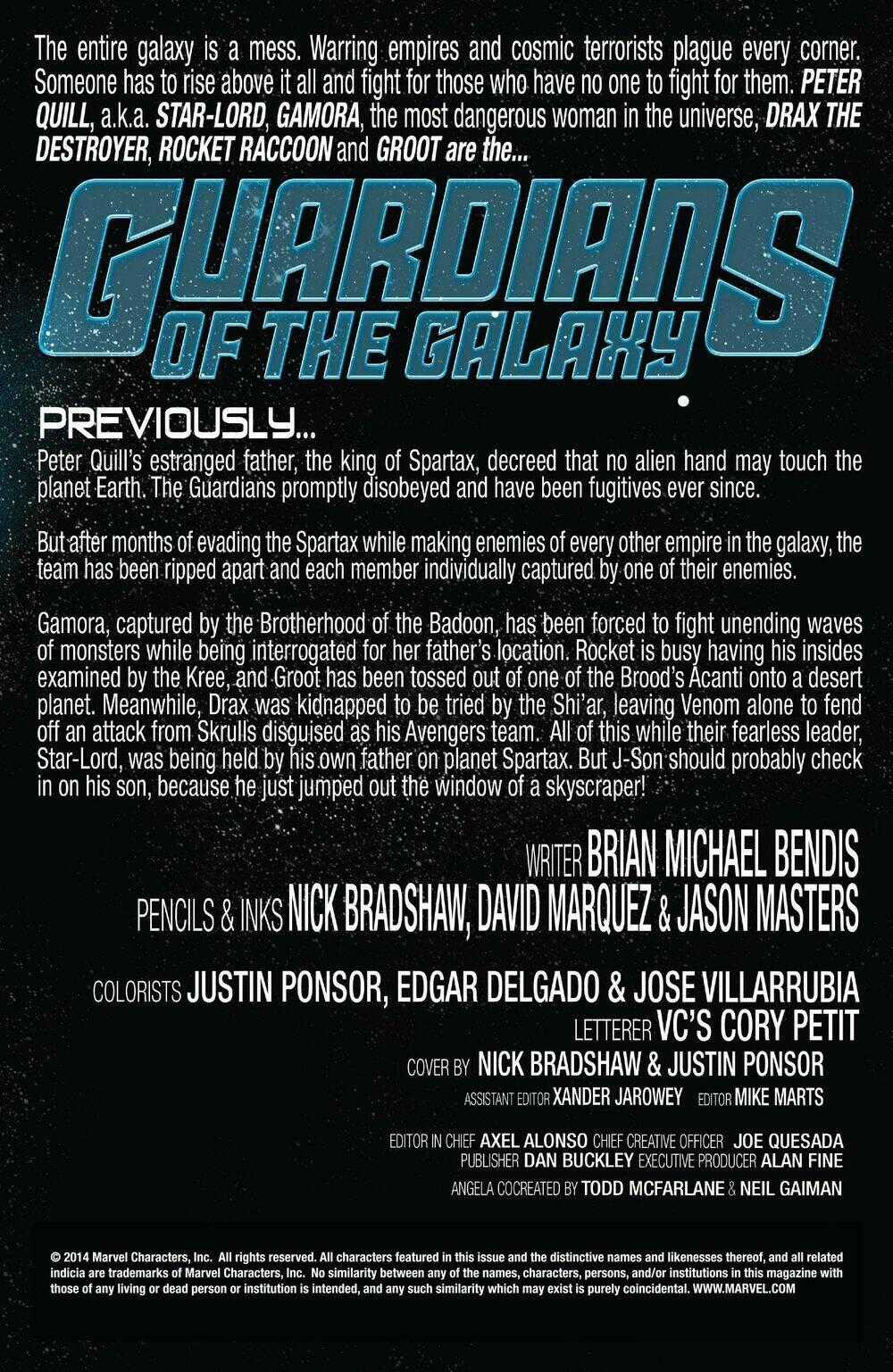 Guardians Of The Galaxy V3 2013 Chapter 16 trang 1