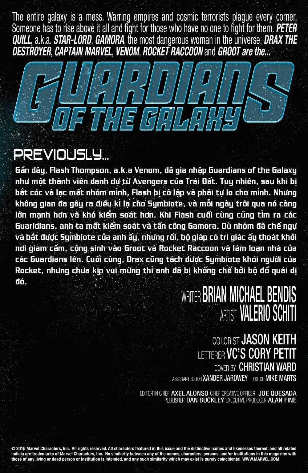 Guardians Of The Galaxy V3 2013 Chapter 23 trang 1