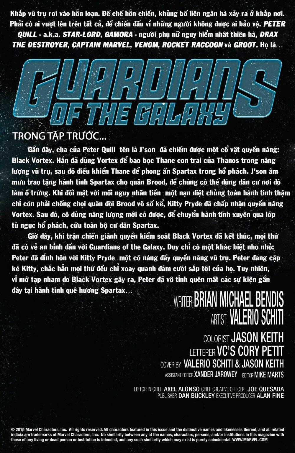 Guardians Of The Galaxy V3 2013 Chapter 26 trang 1